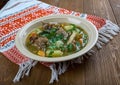 Serbian Lamb Vegetable Soup