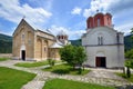 Serbian medieval orthodox monastery Studenica, Serbia Royalty Free Stock Photo