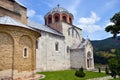 Serbian medieval orthodox monastery Studenica, Serbia Royalty Free Stock Photo