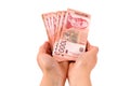 Serbian money Royalty Free Stock Photo