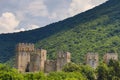 Serbian Orthodox monastery Manasija near Despotovac, Serbia, founded by Despot Stefan Lazarevic between 1406 and 1418. Royalty Free Stock Photo