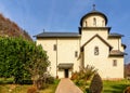 Serbian Orthodox Monastery Moraca, Kolasin,Montenegro Royalty Free Stock Photo