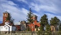 Serbian Orthodox Monastery Zica Royalty Free Stock Photo