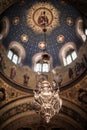 Serbian orthodox Saint spyridon church Chiesa di San Spiridione in Trieste, Italy near the canal grande on the square saint