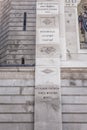 Serbian orthodox Saint spyridon church Chiesa di San Spiridione in Trieste, Italy near the canal grande on the square saint