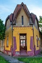 Serbian town of Zrenjanin main pedestrian street. Zrenjanin downtown, city architecture, urban l