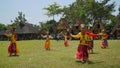 It was A Sundanese traditional event called Seren taun Royalty Free Stock Photo