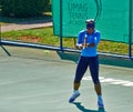 Serena Williams In Umag, Croatia. Royalty Free Stock Photo