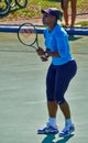 Serena Williams In Umag, Croatia. Royalty Free Stock Photo
