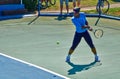 Serena Williams In Umag, Croatia. Royalty Free Stock Photo