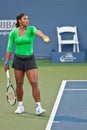 Serena Williams, USA, plays in semifinal game Royalty Free Stock Photo