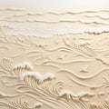 Serenade of Sands: Harmonious Ripples Creating Beach Landscapes