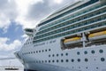 Serenade of the Seas at Dock Royalty Free Stock Photo