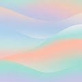 Soft Pastel Gradient Waves Background Royalty Free Stock Photo