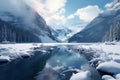 Serene beauty of Lake Louise in Banff National