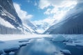 Serene beauty of Lake Louise in Banff National