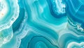 Serene Blue Agate Mineral Pattern Royalty Free Stock Photo