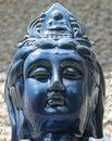 Serene Blue Buddha