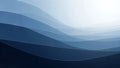 Abstract Blue Gradient Waves Background Royalty Free Stock Photo