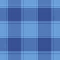 Serene blue plaid pattern. Perfect for textile design, apparel, or website backgrounds. This sophisticated texture evokes Royalty Free Stock Photo