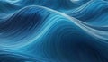 Serene Blue Swirling Abstract Design