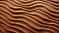 Serene Brown Sand Texture with Subtle Zen Pattern An Overhead View for Meditation and Design Inspiration Royalty Free Stock Photo