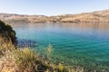 Tranquil Lakefront Landscape in Chelan, Washington Royalty Free Stock Photo