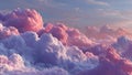 Serene Cloud Gradient Blend Royalty Free Stock Photo