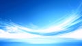 Abstract Blue Sky with Light Streaks and Particles Royalty Free Stock Photo