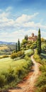 A Serene Journey To An Italian Castle