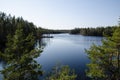 Serene lake view