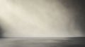 Beige Background With Gray Floor and Soft Light Coming From Above Royalty Free Stock Photo