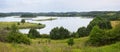 Serene landscape with a lake