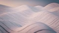 Abstract White Wavy Landscape With Dark Horizontal Stripes Background Royalty Free Stock Photo