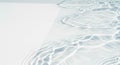 Serene liquid surface with gentle waves and light patterns Royalty Free Stock Photo