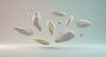 Abstract Floating Stones Royalty Free Stock Photo