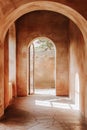 Serene Modern Interior With Archways, Natural Light, and Minimalist Decor