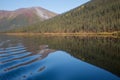 Serene Mountainside Lake