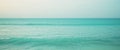 Serene Ocean Waters Tranquil Blue and Green Sea Background. Royalty Free Stock Photo