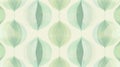 Serene Pastel Leaf Pattern Background for Calming Design