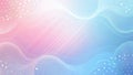 Serene pastel waveform abstract background featuring delicate lines and soft color gradient. Generative AI Royalty Free Stock Photo