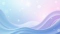 Serene pastel waves abstract background with soft light effects and gentle undulations. Generative AI Royalty Free Stock Photo