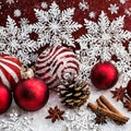 serene and peaceful christmas season ornamental pieces of decorative objects