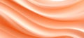 Serene peach fuzz 2024 color palette dynamic abstract pattern of soft waves, inviting and modern