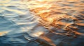 serene ripples in lake water Royalty Free Stock Photo