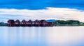 Scandinavian White Night Seascape Long Exposure