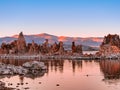 Serene scene at the fairytale lake in California Royalty Free Stock Photo