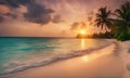 Serene sea sunset Royalty Free Stock Photo