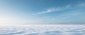 Serene Sky Cloudscape Above a White Floor Royalty Free Stock Photo