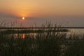 Serene Sunset at the Marsh